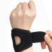 RiToEasysports Adjustable Silicone Wrist Brace - Compression Support for Ulnar Sided Wrist Pain (S/M) - Breathable Design for Comfort - Buy Online on GoSupps.com