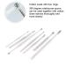 8pcs Stainless Steel Ear Pick Kit for Earwax Removal Spiral Double-Headed Cleansing Tools - Buy Online on GoSupps.com