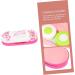 Buy Healeved Double-Layer Glasses Case for Children - Pink Terrarium Design | Practical Lensing Holder & Contact Lens Solution Bottle - 16.5x7x5.5cm | International Shipping - Buy Online on GoSupps.com