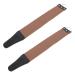 FRCOLOR 6 STK cloth knife razor belt hair removal device razor sharpener made of leather bar beer grinding tape household appliances double -sided simply pencil pointer stainless steel 46.5x6cmx3pcs different colors x 3 pieces