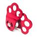 EMMRAGNO 30KN Climbing Single Pulley | Three Hole Hitch Bearing Pulley for Rock Climbing, Rappelling & Zipline Sports - Buy Online on GoSupps.com