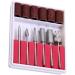 Drill Bits Kit for Nails 12 Pieces 2.35 MM Diamond Drill Bits for Wood Metal Nails Shape Carve Polish Efile Pedicure Manicure Home Salon Accessories - Buy Online on GoSupps.com