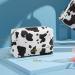 Portable Cows Makeup Bag - Travel Cosmetic Organizer for Women/Girls | Waterproof Toiletry Storage Pouch - White - Buy Online on GoSupps.com
