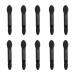 Outanaya 10pcs Makeup Tool Kit Applicateur Makeup Eyeshadow Concealer Eyeshadow Stick Brush ponges Black