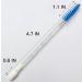 JIANYI Disposable Dual-Ended Spoolies and Lip Applicators 50-Pack - 2-in-1 Mascara Wands and Lip Brushes in Crystal Blue - Buy Online on GoSupps.com
