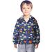 JinBei Kids Hooded Waterproof Windbreaker Jacket - Sunscreen Outwear Raincoat for Boys 1-7 Years 140 Bleu - Buy Online on GoSupps.com