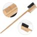 FRCOLOR Bamboo Double Eyebrow Brush | Portable Eyelash Extension & Makeup Tools | Eco-Friendly Beauty Gadgets - Buy Online on GoSupps.com