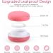 Stalife Travel Makeup Pots for Cream Small Sample Pot for Cosmetics Leakproof Mini Jars Toiletries Moisturiser with Lables (Plastic 6 Pcs) - Buy Online on GoSupps.com