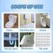 Toilet Active Oxygen Agent All Purpose Cleaning Powder Toilet Bowl Foam Cleaner Powerful Pipe Dredging Agent Toilet Bowl Cleaners Effectively Cleans Stubborn Dirt from The Toilet (1 Pcs 250g) - Buy Online on GoSupps.com