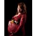BUOYDM Maternity Lace Photography Dress Maxi - Elegant Props for Photo Shoots - M Burgundy Red - Buy Online on GoSupps.com