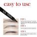 Suake Eyebrow Contouring Pen SUAKE Eyebrow Pen Waterproof Suake Eyebrow Pencil 4-Tip Micro-Fork Long Lasting Smudge Proof Liquid Eye Brow Pencils (3PCS-D) - Buy Online on GoSupps.com