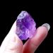 1 Pcs Natural Raw Amethyst Quartz Crystal Rough Stone Specimen Crystal Love Natural Stones and Minerals Fish Tank Full of Texture (Size : 30-40g)