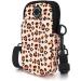 COOWOON GASSI PACK: Stylish Crossbody Dog Bag with Poop Bag Dispenser - Ideal for Walking Training & Running - Pink Leopard Design - Buy Online on GoSupps.com