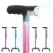 BeneCane Quad Cane Walking Stick with Two LED Lights - Pink - Buy Online on GoSupps.com