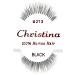 12X Eyelashes - #213 Christina 100% Human Hair Fake Eyelashes