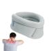 Povanjer neck support-head-neck support precisely fitting sponge sleeping pillow |Ergonomic design sleep cushion for children adults boys girls teenagers adjustable neck support size M