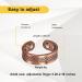 Shop Stylish Copper Rings for Women | Pure Retro Adjustable Magnetic Copper Jewelry Gifts - Buy Online on GoSupps.com