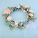 Boho Floral Headband - Wiwpar Flower Garland for Weddings & Parties | Adjustable Ribbon Women's Accessory - Buy Online on GoSupps.com