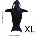 XXL Whale Blanket & Sleeping Bag | Super Soft Flannel Cuddly Blanket for Adults & Teens | Perfect Gift for Whale Lovers - Buy Online on GoSupps.com