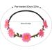 SHSHbuy Flowers Crown Hair Bands 6 Pieces Multicoloured Flower Daisy Headbands Adjustable Elastic Bands for Women Girls Wedding Party Festival - Buy Online on GoSupps.com
