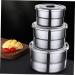 Alipis Box Lunch Box Stainless Steel Airtight Container Canister Storage Container With Cover Storage Jar - Buy Online on GoSupps.com