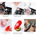 Herbests 5 PCs DIY Nail Art Stamping Set - Christmas & Halloween Steel Plates for Manicure - Perfect Gift for Women & Girls - Buy Online on GoSupps.com