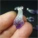 Natural Crystal Rough 50pcs Tiny Amethysts Quartz Crystal Point Pendant Necklace Purple Gemstoness Natural Rough Stones Healing Energy Chakra - Buy Online on GoSupps.com