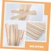 Beaupretty 200 STK Waxed Wooden Applicator Sticks - Professional Hair Removal Device for Nose & Body Waxing - Buy Online on GoSupps.com