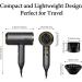 Ionic Hair Dryer with Diffuser - 1875W Professional Fast Drying Low Noise Lightweight Blow Dryer for Damage-Free Hair - Shop Now - Buy Online on GoSupps.com