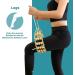 Deston Wood Back Massager Roller Rope - Manual Massage Strap for Pain Relief in Back, Neck, Shoulders, Legs, Waist - Wooden Therapy for Lymphatic Drainage, Anti Cellulite, Muscle Recovery - Buy Online on GoSupps.com