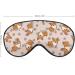 Cartoon Corgis Sleep Mask Eye Cover for Sleeping Blindfold with Adjustable Strap Blocks Light Night Travel Nap for Men Women - Buy Online on GoSupps.com