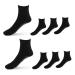 ToddMomy 4 couples Self-warming socks magnetic elastic socks Turmalin acupressure socks Reusable heating socks men accessory washing women hiking socks cotton 28x9.5x0.1cm black