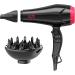 Buy BERTA 1875W Professional Salon Hair Dryer - Negative Ionic 2 Speed 3 Heat Settings AC Motor Concentrator Nozzle - International Shipping Available - Buy Online on GoSupps.com