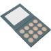 DIY Empty Eyeshadow Empty Eyeshadow BoxDIY Empty Eyeshadow 12 Hole Empty Eyeshadow Palette Portable DIY Makeup Empty Bh Bronzer Palette for Cosmetics Store (Blackish Green) - Buy Online on GoSupps.com