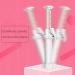 Mini Cordless Curling Iron - 30W 2-in-1 USB Rechargeable Hair Curler & Straightener for Travel - Ceramic Wet & Dry Use (White - Buy Online on GoSupps.com