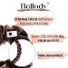 Bellody Velvet Scrunchies - Mocha Brown Hair Tie | Soft Strong Hold & Exclusive Colors - Perfect for All Hairstyles - Buy Online on GoSupps.com