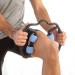 InnovaGoods Self-Massager with Rollers for Adults | Unisex Black & Blue - Portable 25 x 27 x 5 cm - International Shipping Available - Buy Online on GoSupps.com