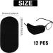 Buy 12pcs Reusable Large Size Black Eye Patches for Adults & Kids - Non-Woven Amblyopia & Strabismus Glasses Eye Patch - Ships Internationally - Buy Online on GoSupps.com