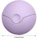 Myofascial Release Ball - Multifunctional TPE Yoga Tuning Ball for Deep Tissue Massage | Compact Trigger Point Ball for Legs Neck & Shoulders - Purple - Buy Online on GoSupps.com
