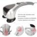 Handheld Back Massager - Comfortable Double Knot Shiatsu Massager for Deep Tissue Relief at Home - Ideal for Shoulders Legs Feet & Muscles - Buy Online on GoSupps.com