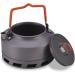 Tentock Outdoor Fast Heating Tea Pot - Portable Hard Aluminum Camping Kettle BL200-L2 - Buy Online on GoSupps.com
