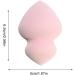Makeup Blender Sponge | Gyro Shape Makeup Sponge | Professional Streak Application Blender Sponge For Foundation Liquid Cream Powder Gyro Beauty Egg 28*40*60 Pink - Buy Online on GoSupps.com