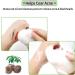 ESMOSEN 2pc Natural Green Tea Konjac Facial Sponges for Deep Cleansing and Exfoliating | Gentle & Safe for Delicate Skin - Buy Online on GoSupps.com
