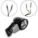 Buy LED Front Light 80 Lux with Parking Light & Daylight Sensor - Black | International Shipping Available - Buy Online on GoSupps.com