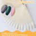 EIHI 200pcs Nail Art Tips Ring - Transparent Nail Display for Salon Exercises & Nail Tips - Buy Online on GoSupps.com