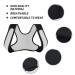 EGLGCC Posture Corrector for Women and Men - Adjustable Back Brace for Comfortable Upper Spine Support - Neck, Shoulder, Clavicle, and Back Pain Relief - Breathable Style 1 (Black) - Buy Online on GoSupps.com