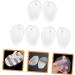 FRCOLOR 12 Pairs Forefoot Pads for Sandals | Gel Metatarsal Cushion & Heel Protectors - Soft Transparent Pain-Free Support - Buy Online on GoSupps.com