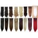 S-noilite 24 Inches Curly Medium Brown Clip In Hair Extensions - 8pcs Full Head Set | 60 Colour Options | Sexy Lady Fashion Choice - Buy Online on GoSupps.com