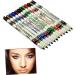 Angoily 2pcs 12 Eyeliner Pencil Glitter Eyeliner Eye Liner Pencils Cosmetic Pencils Set Clothing Make up 1 count (Pack of 1) As Shownx2pcs - Buy Online on GoSupps.com