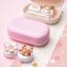 Cute Cartoon Contact Lens Container - Portable Eye Care Kit | Black Fall Fox Design for Home & Travel - Buy Online on GoSupps.com